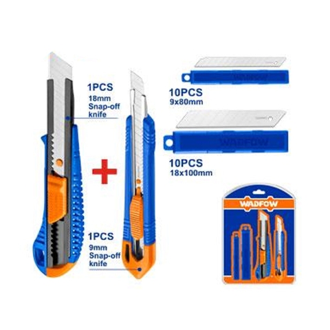 Bộ 4 Món Dao & Lưỡi Gọc Giấy WADFOW WSK2204