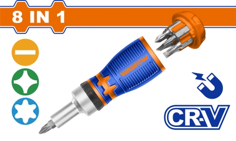 Bộ tua vít 8 trong 1 WadFow WSS8608