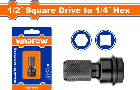 Đầu chuyển chuôi vuông sang lục giác WadFow WSV7K01