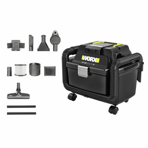 Thân máy hút bụi dùng pin 20V Worx WU037.9 (Có bộ lọc HEPA)
