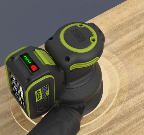 Máy chà nhám rung dùng pin 20V Worx WU657.9 (Chưa Pn & Sạc)