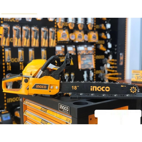 Máy cưa xích dùng xăng Ingco GCS5451811 1.8Kw