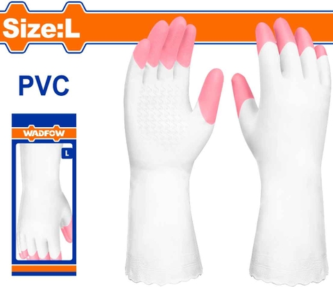 Găng tay nhựa PVC L WADFOW WSL4310