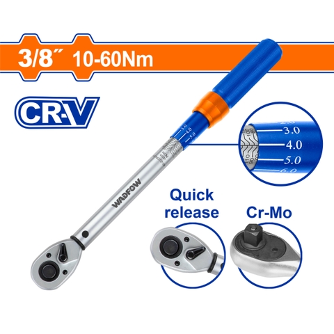 [Sale 25/9] Cần Siết Lực 3/8 Inch Wadfow WWQ1D38