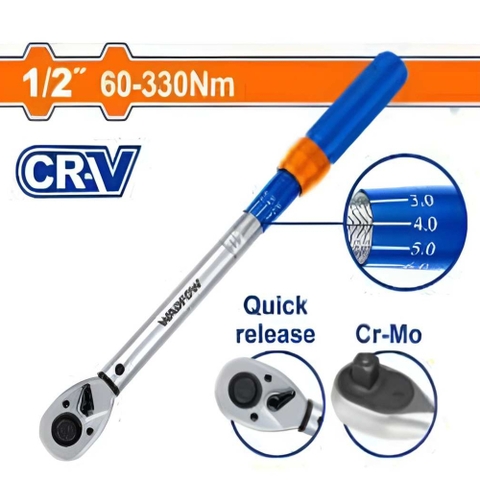 Cờ Lê Lực 60-330Nm WADFOW WWQ4D12