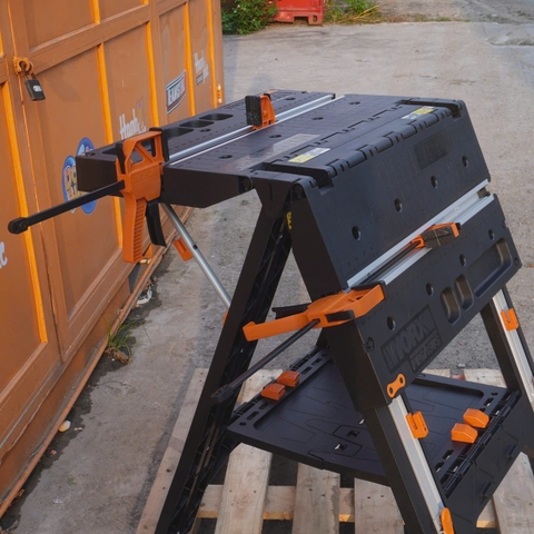 Bàn thao tác đa chức năng WX051 Worx Orange