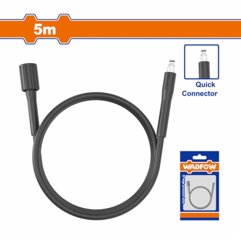 Dây Xịt Rửa Cao áp 5m (Đầu Nối Nhanh) WADFOW WXN3915