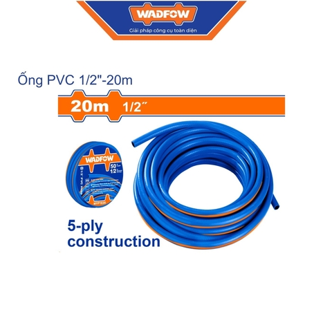 Ống PVC 1/2 inch-20m WADFOW WYP1E20