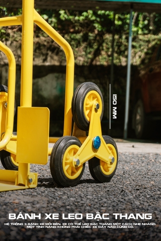 Xe Đẩy Hàng Leo Bậc Thang 120kg Stanley FT521