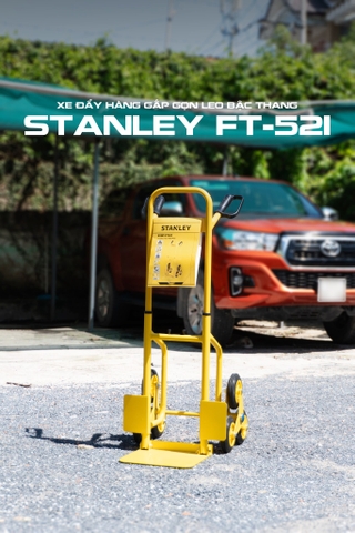 Xe Đẩy Hàng Leo Bậc Thang 120kg Stanley FT521