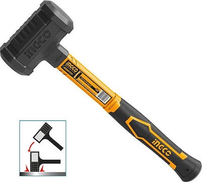 Búa nhựa đầu tròn không nảy 2LB INGCO HDBM01028