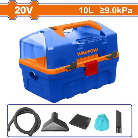 Máy Hút Bụi Dùng Pin 20V-10L (không Kèm Pin Và Sạc) WADFOW WQV2A10
