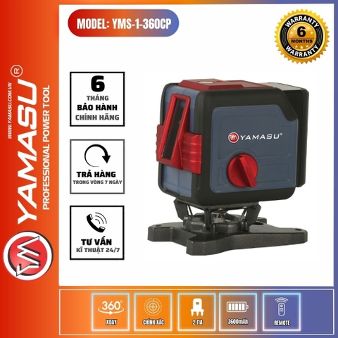 Máy Laser Cân Bằng 2 Tia Xanh – Phiên Bản Compact Yamasu YMS-1-360CP
