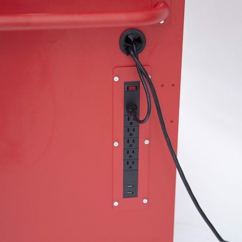 Tủ đồ nghề CSPS 14210 142cm - 10 hộc kéo màu đỏ/đen