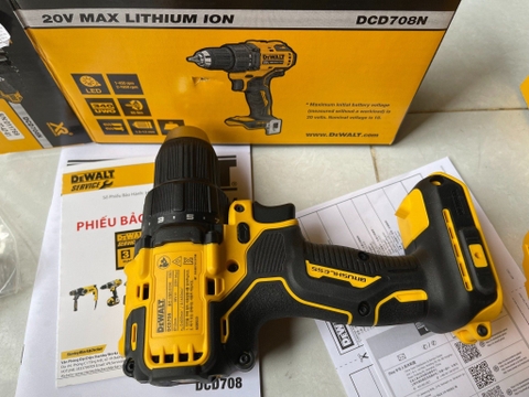 Máy khoan pin Dewalt DCD708N (Chưa kèm Pin & Sạc)