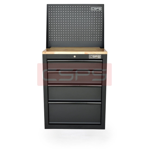 [Sale 8/8] Tủ Dụng Cụ CSPS 61cm 4 Hộc Kéo Đen Đỏ Xám