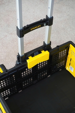 Xe đẩy hàng 2 bánh gấp gọn kèm rổ đựng hàng 60kg Stanley FT509