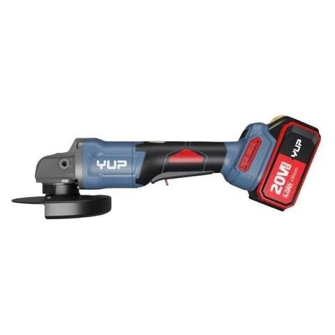 Máy Mài Góc Pin Yupai 20V Lưỡi 100mm Tốc Độ 9500 Vòng/Phút Full Bộ 2 Pin 4.0Ah - YP20 G100B-4.0