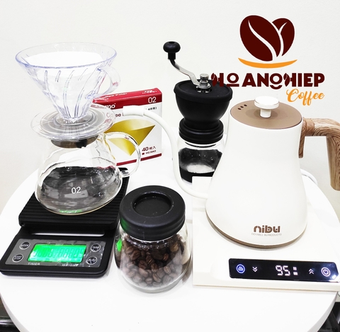 Combo bộ pha cà phê V60 cao cấp