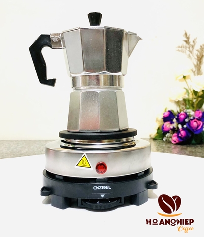 Bếp Từ Mini Đun Ấm Mokapot