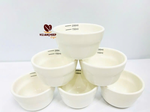 Cốc Sứ Cupping Thử Nếm Cafe
