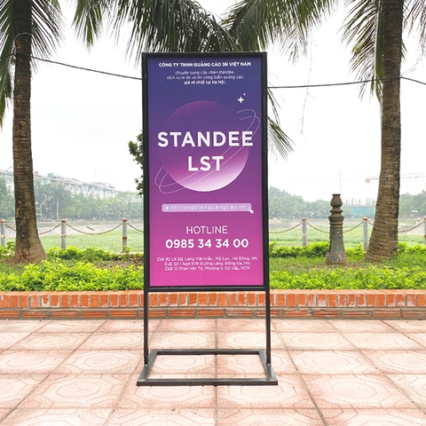 Mẫu standee quảng cáo đẹp, ấn tượng