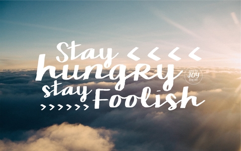 [Good book] Stay Hungry Stay Foolish