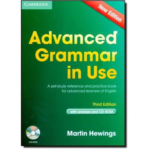 Advanced Grammar in Use Book with Answers and CD-ROM: A Self-Study Reference and Practice Book for Advanced Learners of English