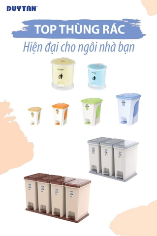 Top những thùng rác hiện đại cho ngôi nhà của bạn