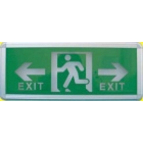 Đèn exit 2 mặt chỉ 2 hướng