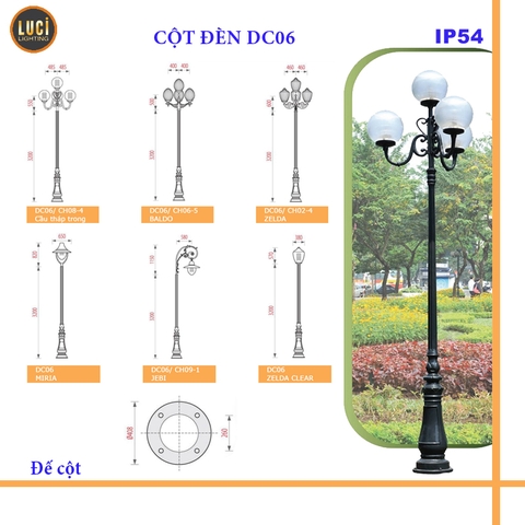 Cột đèn DC06