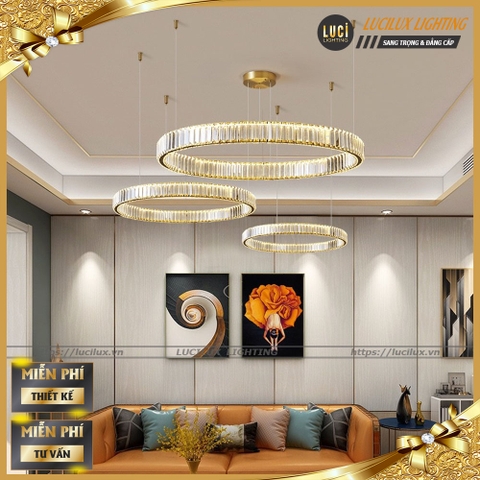 Đèn thả phòng khách LC-2509