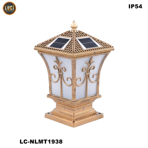 Đèn trụ cổng Năng lượng mặt trời LC-NLMT1938