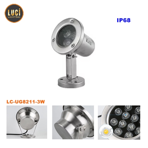 Đèn led âm nước LC-UG8211-3W