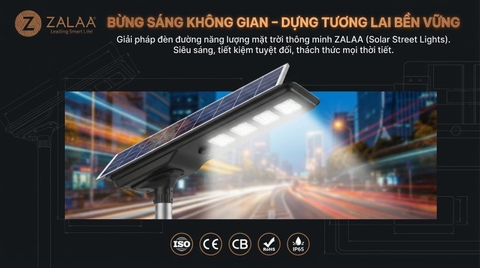 ⬇️ ZALAA Solar Street Light Technical Specifications and Catalogue | 55W, 70W, 85W