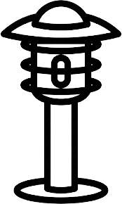 Đèn led sân vườn