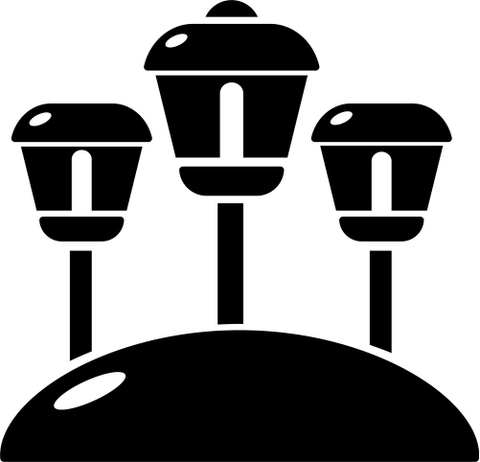 Garden Solar Lighting - Đèn sân vườn năng lượng mặt trời