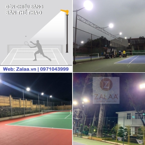 Hình ảnh đèn LED Thể Thao tại một số SÂN TENNIS trên cả nước | ZALAA  Lighting - Leading Smart Life