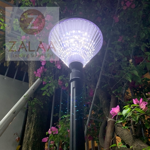 Cột đèn công viên năng lượng mặt trời cao 1,6m 20w mã ZGGD-4105-1