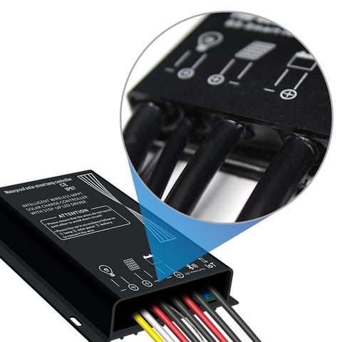Bộ Điều Khiển Sạc Năng Lượng Mặt Trời MPPT ZALAA ZL-PRO-MPPT(IoT)20A Thông Minh IP67