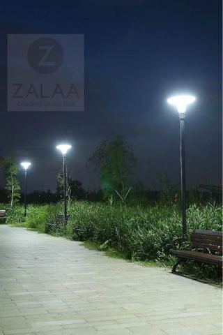Đèn Trang Trí Công Viên Năng Lượng Mặt Trời ZCV-40S-01 ZALAA