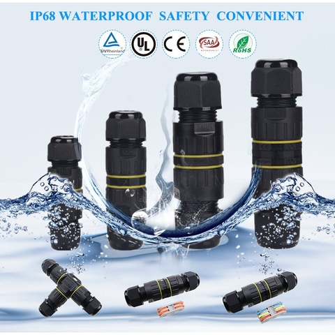 Cầu Đấu Nối Dây Điện Đèn LED Ngoài Trời đầu siết cáp M16, M20, M25..lõi 2, 3, 4, 5, 6pin Chống nước, Ngoài trời IP68 - Linh kiện đèn led Zalaa