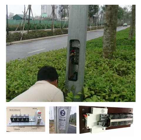 Bảng Điện Cửa Cột Đèn Chiếu Sáng