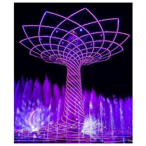 Cột Đèn Supertrees ZCQ-HH1019 ZALAA: Biểu Tượng Ánh Sáng Cho Đại Đô Thị