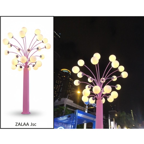 Cột Trang Trí Cảnh Quan Chiếu Sáng Quảng Trường, Trung Tâm Thương Mại Kiểu Mới