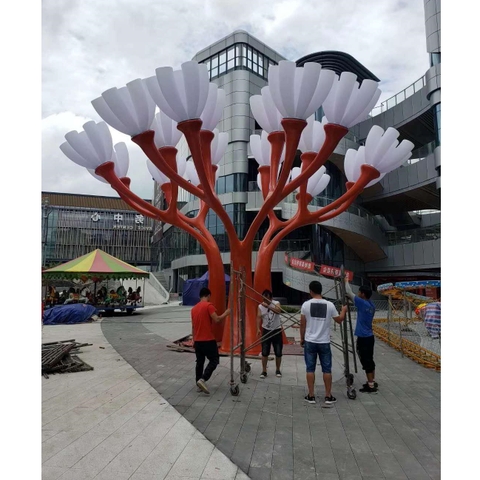 Đèn Cảnh Quan ZALAA Mô Phỏng Cây Ngô Đồng Cảnh ZCQ-HH1022 Sycamore Trees Lighting