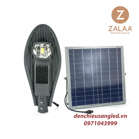 Đèn đường led năng lượng mặt trời 30W ZLX-30S ZALAA