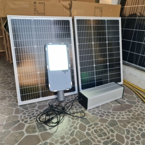 Đèn Đường Năng Lượng Mặt Trời 100W - Mã sản phẩm: ZPCS-100-CC ZALAA