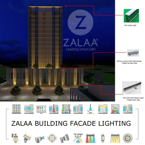 Đèn Rọi cột vuông xám 10W-220V-3000K RCVX10W