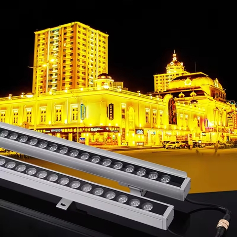 Đèn LED Chiếu Tường DMX điều khiển RGB IP67 36W-72W Tòa Nhà Building Cao Tầng - Facade lighting solution Zalaa